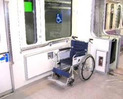 車いすスペース