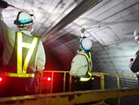 トンネル打音検査