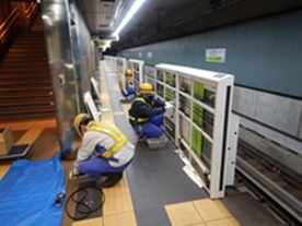 可動式ホーム柵検査