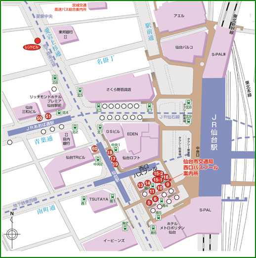 仙台駅前