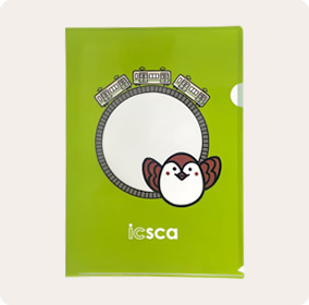 イクスカすずめクリアファイル（南北線）