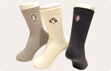 イクスカすずめソックス（3種類）