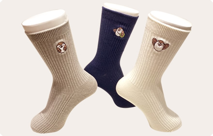 イクスカすずめソックス（3種類）