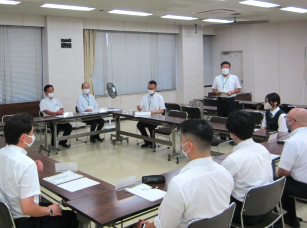 安全統括管理者との意見交換会の様子