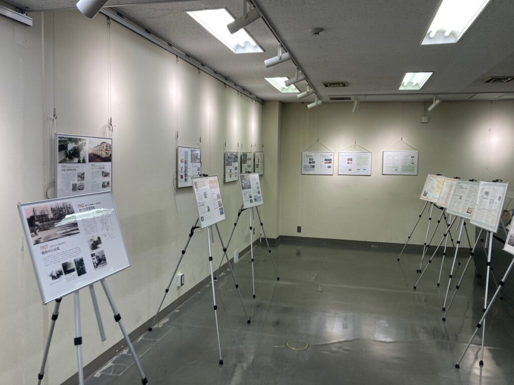 パネル展示風景